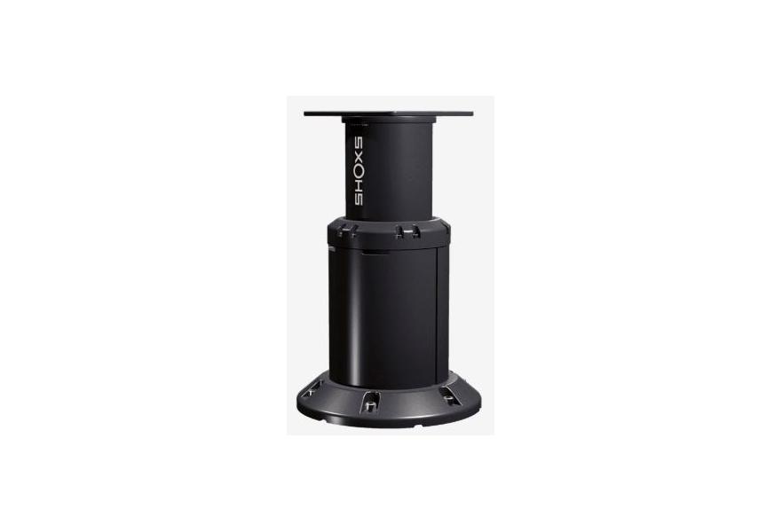 Seat pedestal SHOXS X4 black anodized with standard 5.25