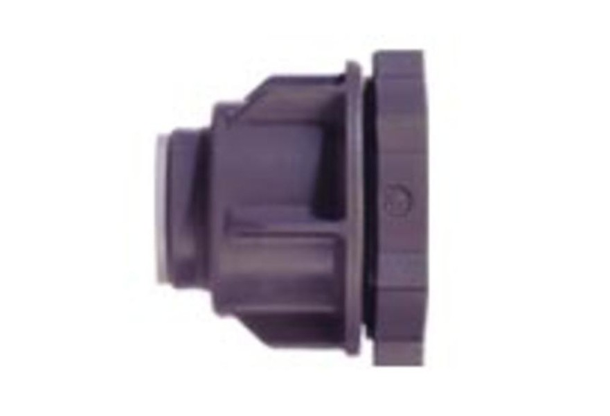 Connector for tank 15 mm (plastic)