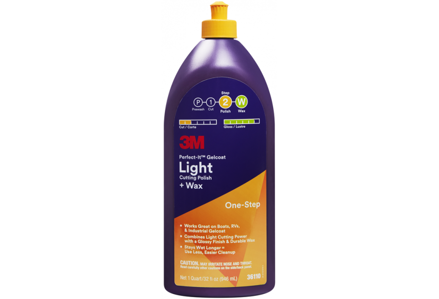 Cutting polish+wax light 946 ml for gelcoat Perfect-It series (one step)