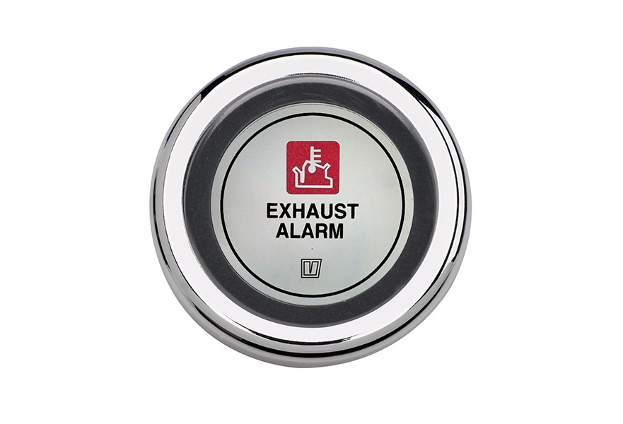 Gauge/alarm XHI12WL exhaust temperature 12V white excluding sensor  (Until Stock Lasts)