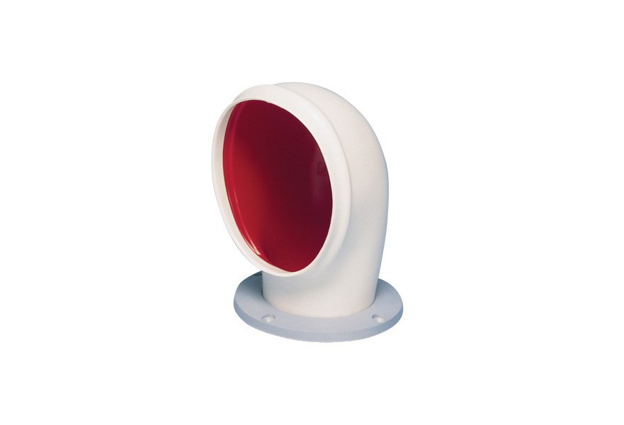 Ventilator cowl JERRY2 ID75 mm air flow area 30 cm2 includes fixed synthetic ring & nut