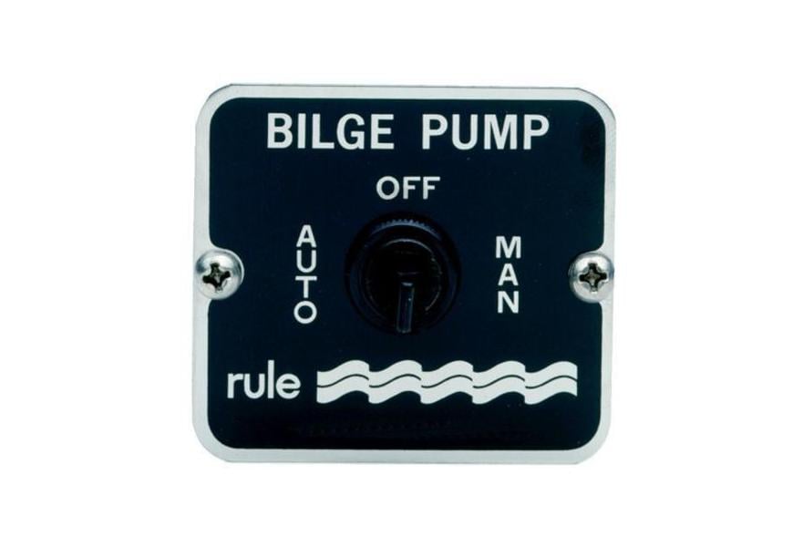 Switch panel 3way 12/24/32V for bilge pump