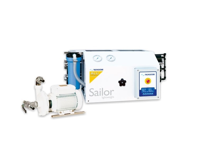 Watermaker Sailor C600 100 Lph 230V 50 Hz 1 ph 1.1 kW with manual pressure regulator only