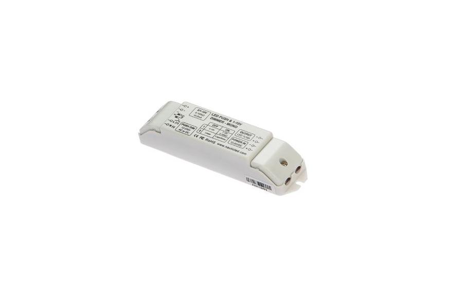 Dimmer PWM 12-24V input 10A output (max) push button setting