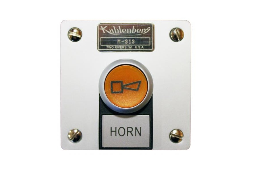 Horn push button panel M-313 flush mount