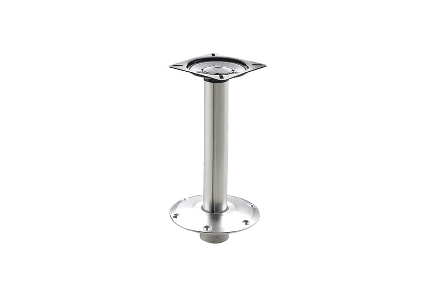 Seat pedestal PCRQ38 removable fixed height 380 mm with quick positioning swivel, base Dia. 228 mm