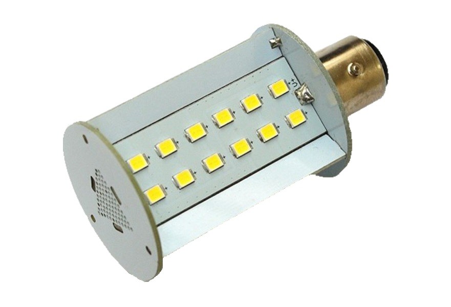 Bulb LED navigation Bay15D-Bicolor retrofit 12-24V 3.9W Bay15D base  (Until Stock Lasts)