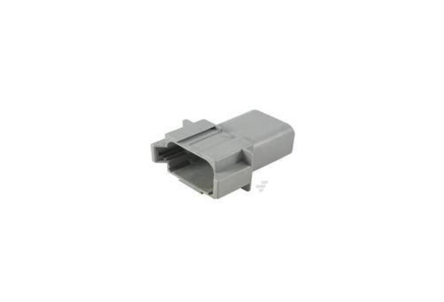 Kit receptacle DT 8 cavity Deutsch connector for 14-18 AWG wire includes housing only (pack of 5pc)